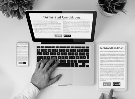 Terms and conditions of service
